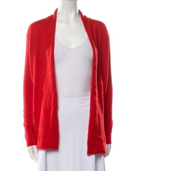 Neiman Marcus 100% Cashmere Open Cardigan small open front - Picture 1 of 7
